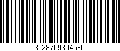 Código de barras (EAN, GTIN, SKU, ISBN): '3528709304580'