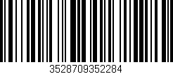 Código de barras (EAN, GTIN, SKU, ISBN): '3528709352284'