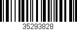 Código de barras (EAN, GTIN, SKU, ISBN): '35293828'