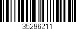 Código de barras (EAN, GTIN, SKU, ISBN): '35296211'