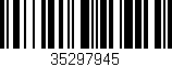 Código de barras (EAN, GTIN, SKU, ISBN): '35297945'