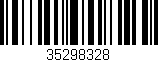 Código de barras (EAN, GTIN, SKU, ISBN): '35298328'