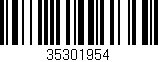 Código de barras (EAN, GTIN, SKU, ISBN): '35301954'