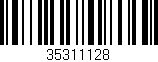 Código de barras (EAN, GTIN, SKU, ISBN): '35311128'
