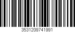 Código de barras (EAN, GTIN, SKU, ISBN): '3531209741991'