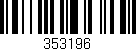 Código de barras (EAN, GTIN, SKU, ISBN): '353196'