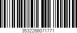Código de barras (EAN, GTIN, SKU, ISBN): '3532288071771'