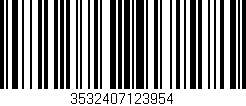 Código de barras (EAN, GTIN, SKU, ISBN): '3532407123954'