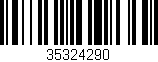 Código de barras (EAN, GTIN, SKU, ISBN): '35324290'