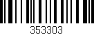 Código de barras (EAN, GTIN, SKU, ISBN): '353303'