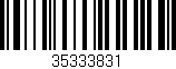 Código de barras (EAN, GTIN, SKU, ISBN): '35333831'
