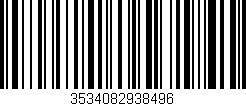 Código de barras (EAN, GTIN, SKU, ISBN): '3534082938496'
