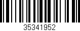 Código de barras (EAN, GTIN, SKU, ISBN): '35341952'