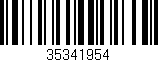 Código de barras (EAN, GTIN, SKU, ISBN): '35341954'