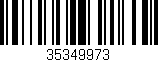 Código de barras (EAN, GTIN, SKU, ISBN): '35349973'
