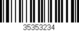 Código de barras (EAN, GTIN, SKU, ISBN): '35353234'