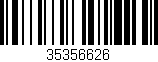 Código de barras (EAN, GTIN, SKU, ISBN): '35356626'