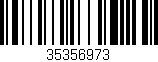 Código de barras (EAN, GTIN, SKU, ISBN): '35356973'