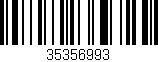 Código de barras (EAN, GTIN, SKU, ISBN): '35356993'