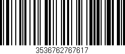Código de barras (EAN, GTIN, SKU, ISBN): '3536762767617'