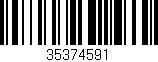 Código de barras (EAN, GTIN, SKU, ISBN): '35374591'