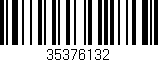 Código de barras (EAN, GTIN, SKU, ISBN): '35376132'