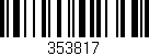 Código de barras (EAN, GTIN, SKU, ISBN): '353817'