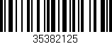 Código de barras (EAN, GTIN, SKU, ISBN): '35382125'