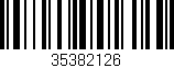 Código de barras (EAN, GTIN, SKU, ISBN): '35382126'