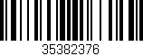 Código de barras (EAN, GTIN, SKU, ISBN): '35382376'