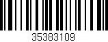 Código de barras (EAN, GTIN, SKU, ISBN): '35383109'