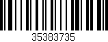 Código de barras (EAN, GTIN, SKU, ISBN): '35383735'