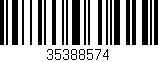 Código de barras (EAN, GTIN, SKU, ISBN): '35388574'