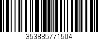 Código de barras (EAN, GTIN, SKU, ISBN): '353885771504'