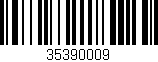 Código de barras (EAN, GTIN, SKU, ISBN): '35390009'