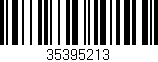 Código de barras (EAN, GTIN, SKU, ISBN): '35395213'
