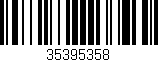 Código de barras (EAN, GTIN, SKU, ISBN): '35395358'