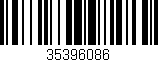Código de barras (EAN, GTIN, SKU, ISBN): '35396086'