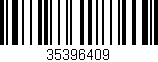 Código de barras (EAN, GTIN, SKU, ISBN): '35396409'