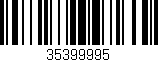 Código de barras (EAN, GTIN, SKU, ISBN): '35399995'