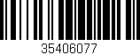 Código de barras (EAN, GTIN, SKU, ISBN): '35406077'