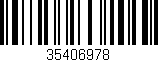 Código de barras (EAN, GTIN, SKU, ISBN): '35406978'