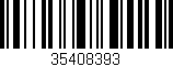 Código de barras (EAN, GTIN, SKU, ISBN): '35408393'