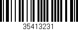 Código de barras (EAN, GTIN, SKU, ISBN): '35413231'