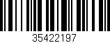 Código de barras (EAN, GTIN, SKU, ISBN): '35422197'