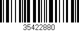 Código de barras (EAN, GTIN, SKU, ISBN): '35422880'