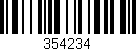 Código de barras (EAN, GTIN, SKU, ISBN): '354234'