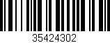 Código de barras (EAN, GTIN, SKU, ISBN): '35424302'