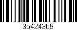 Código de barras (EAN, GTIN, SKU, ISBN): '35424369'