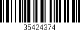 Código de barras (EAN, GTIN, SKU, ISBN): '35424374'